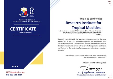hms. ritm. gov. ph/hms/register|Research Institute for Tropical Medicine.